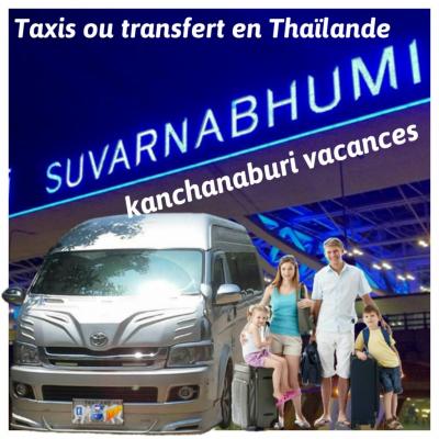 Taxis ou transfert de l'aéroport Suvarnabhumi Bangkok Thaïlande
