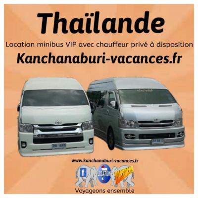 Location minibus VIP 12 places en Thaïlande