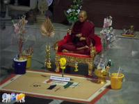 le moine en cire du wat Tham phu wa
